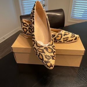 Dr. Scholl’s Flair Leopard Flat NWT